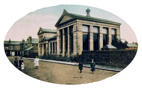 Photograph of the Gilmour Institute for Men in Victorian times