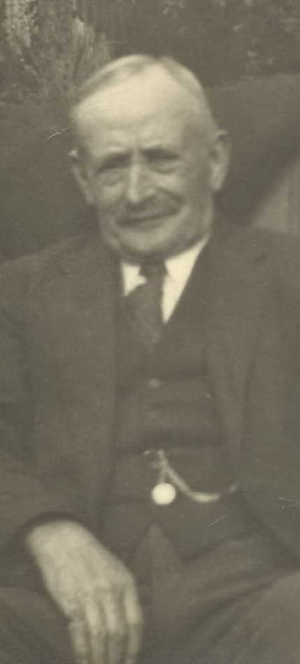 Photograph of James Holmes as an old man