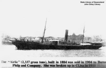 Photograph of the SS Airlie