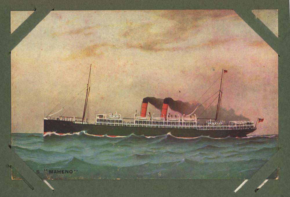 Painting of the SS Maheno