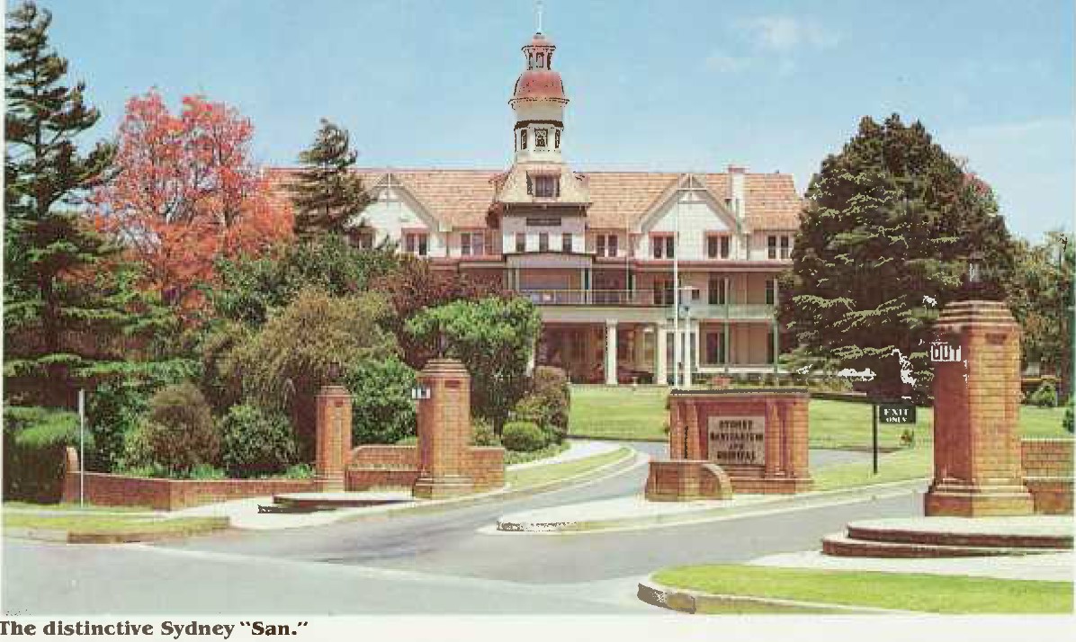 Photograph of the Sydney Sanitarium